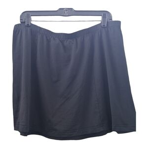 ⭐Lily's of Beverly Hills Vintage Black Swim Cover Up Skirt Size 1X